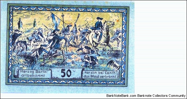 Notgeld: Canth Banknote