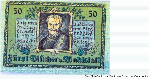 Notgeld: Canth Banknote