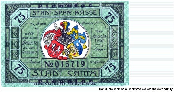 Banknote from Germany year 1921