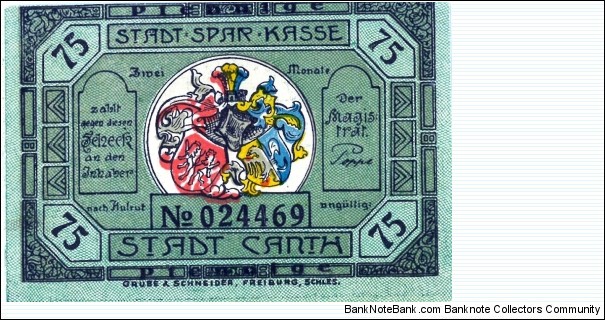 Banknote from Germany year 1921