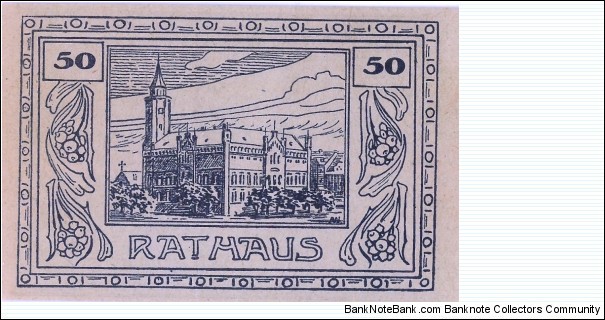 Notgeld: Canth Banknote