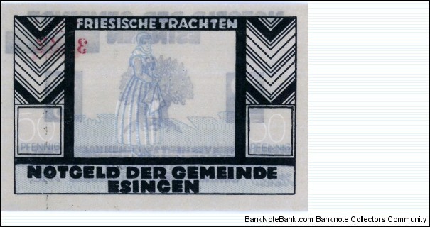 Banknote from Germany year 1921