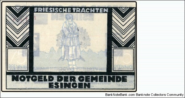 Banknote from Germany year 1921