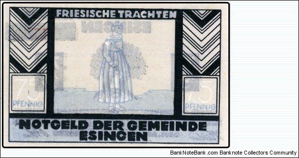 Banknote from Germany year 1921