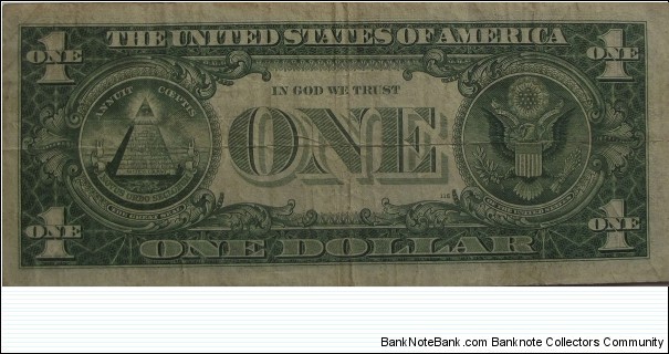 Banknote from USA year 1957