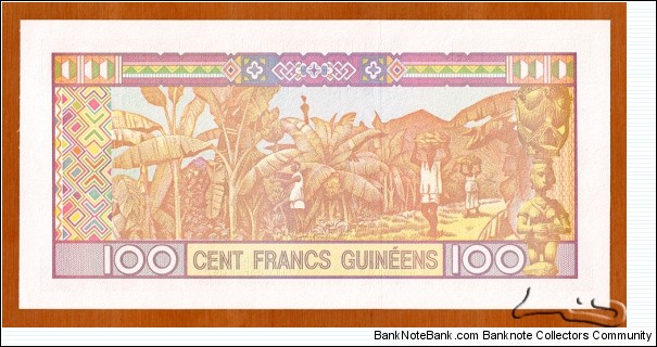 Banknote from Guinea year 2012