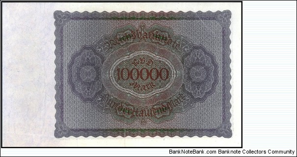 Banknote from Germany year 1923