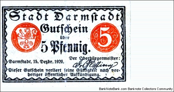 Notgeld Banknote