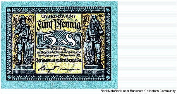 Banknote from Germany year 1920