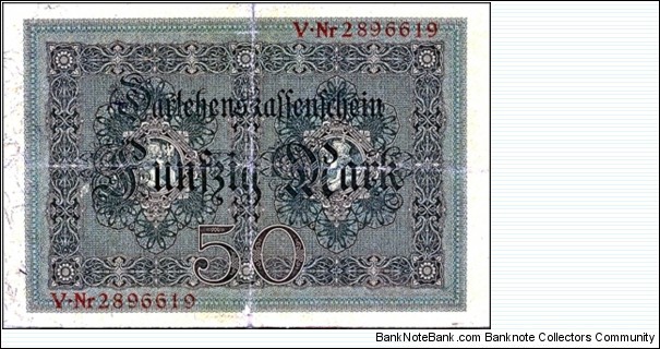 Banknote from Germany year 1914