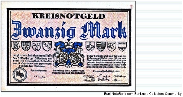 Notgeld Banknote