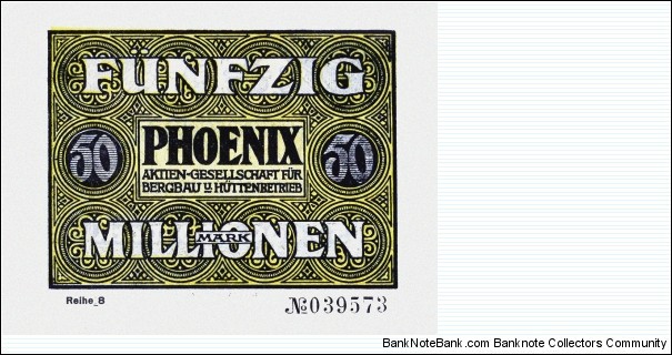 Banknote from Germany year 1923