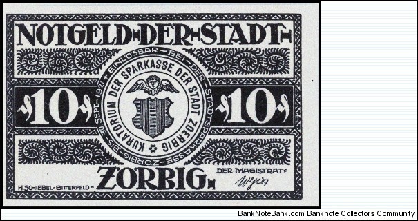 Banknote from Germany year 1921