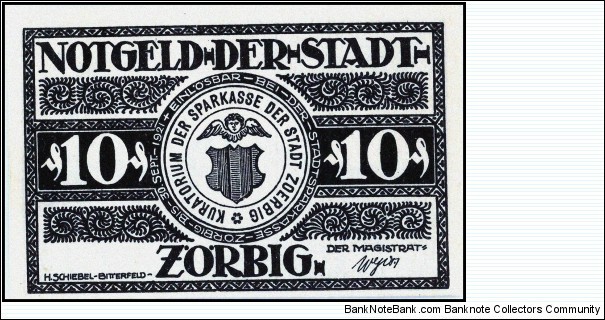 Banknote from Germany year 1921