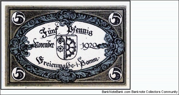 Banknote from Germany year 1920