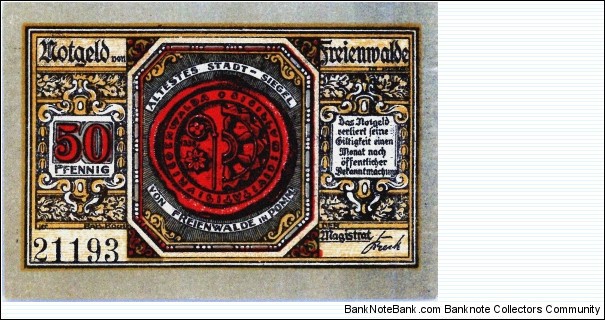 Banknote from Germany year 1920