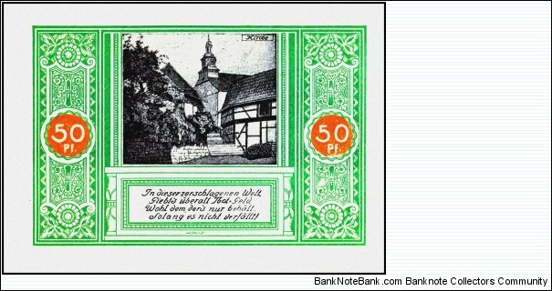 Notgeld: Steinbach Banknote