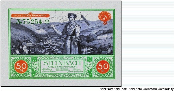 Banknote from Germany year 1922