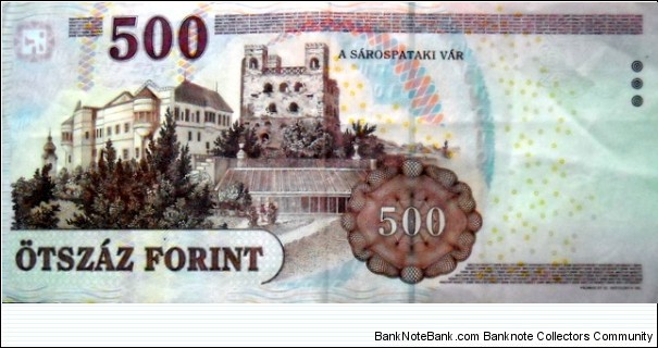 Banknote from Hungary year 2010