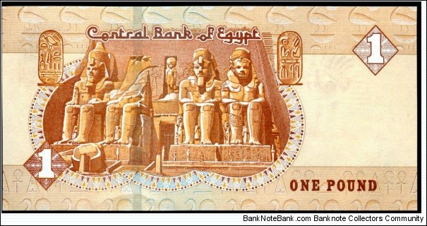 Banknote from Egypt year 2017