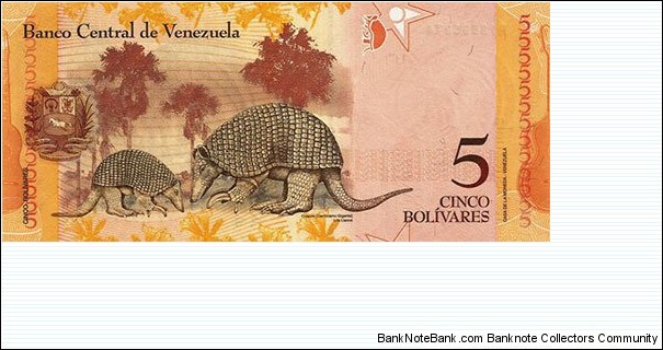 Banknote from Venezuela year 2007