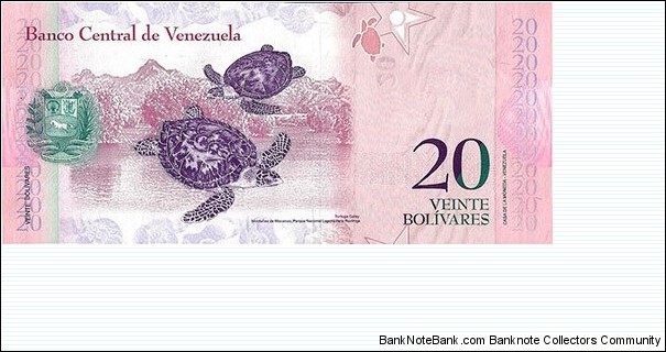 Banknote from Venezuela year 2013