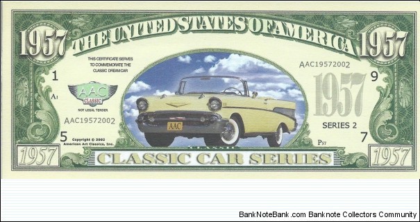 Banknote from USA year 2002