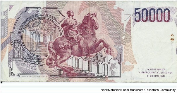 Banknote from Italy year 1978