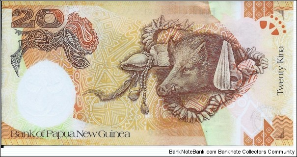 Banknote from Papua New Guinea year 2008