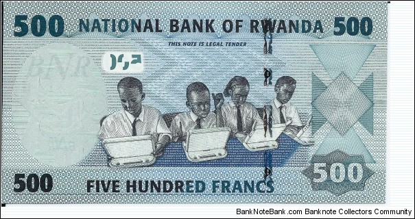 Banknote from Rwanda year 2013