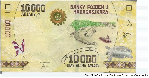 Banknote from Madagascar year 2017