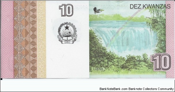 Banknote from Angola year 2012