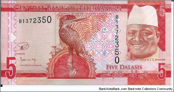5 Dalasis - pk 31 Banknote