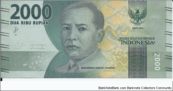 2.000 Rupiah - pk 155 Banknote