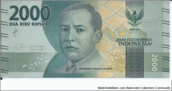 2.000 Rupiah - pk 155 Banknote