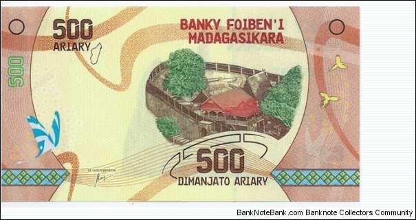 200 Ariary - pk 98 Banknote