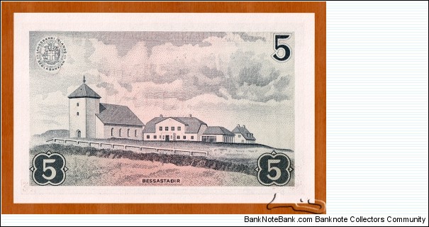 Banknote from Iceland year 1957