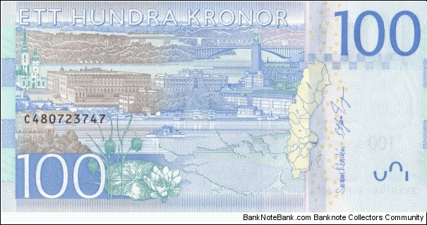 Banknote from Sweden year 2015