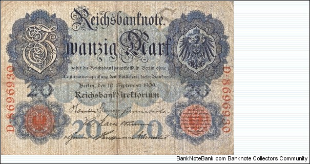 Imperial Germany Banknote