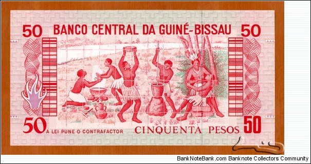 Banknote from Guinea-Bissau year 1990