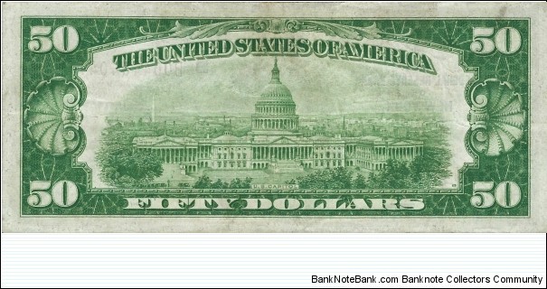 Banknote from USA year 1929