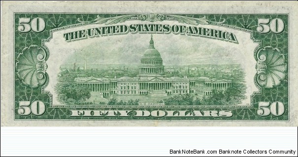 Banknote from USA year 1934