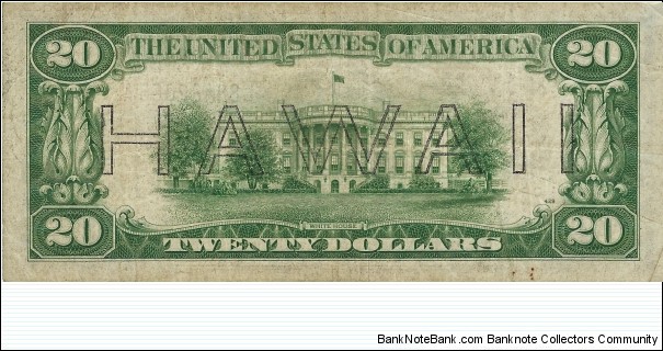 Banknote from USA year 1934