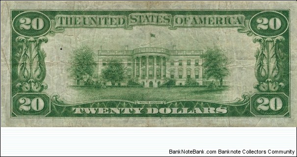 Banknote from USA year 1928