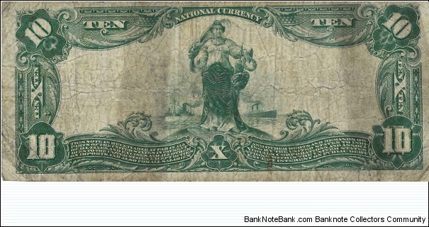 Banknote from USA year 1902