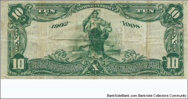 Banknote from USA year 1902