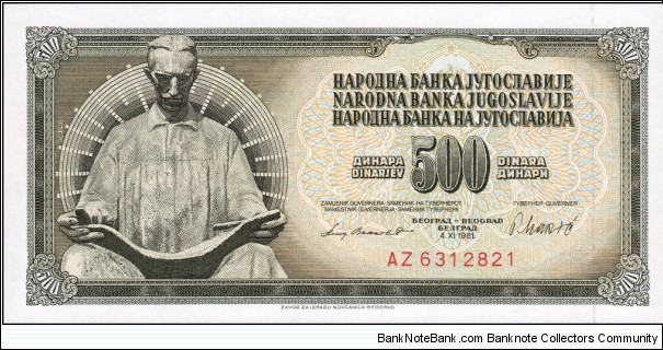 (Nikola Tesla) Banknote