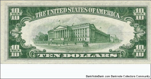 Banknote from USA year 1934