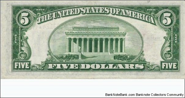 Banknote from USA year 1928