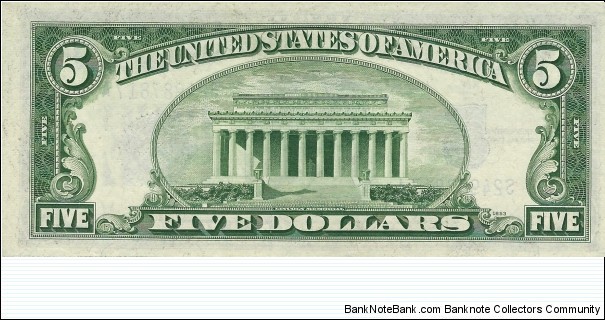 Banknote from USA year 1934